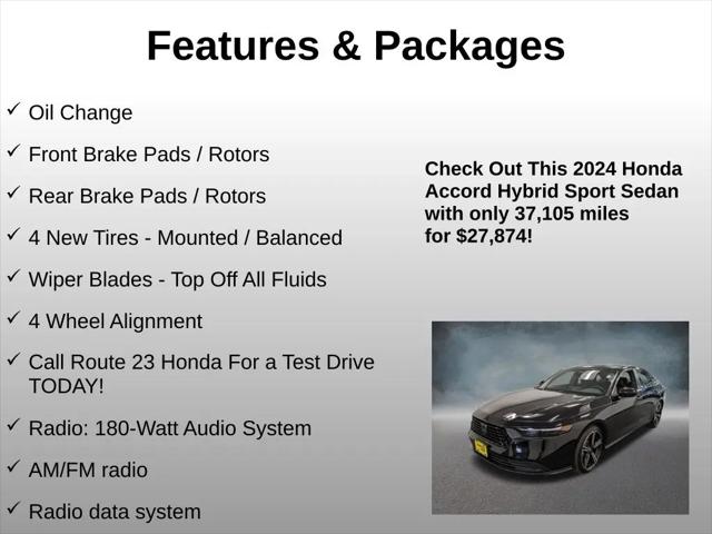 2024 Honda Accord Hybrid Sport