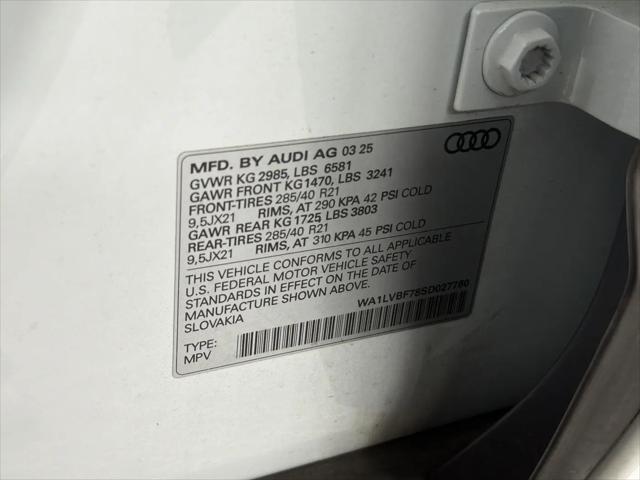 2025 Audi Q7 Premium Plus 55 TFSI quattro Tiptronic