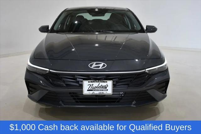 2026 Hyundai Elantra Hybrid Blue