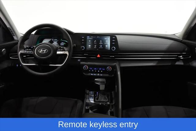 2026 Hyundai Elantra Hybrid Blue