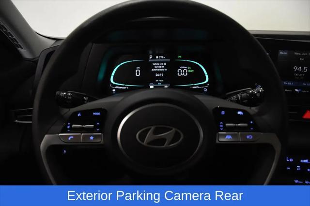 2026 Hyundai Elantra Hybrid Blue