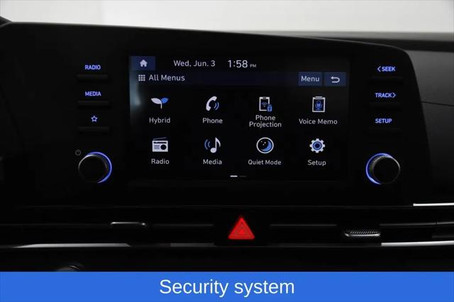 2026 Hyundai Elantra Hybrid Blue