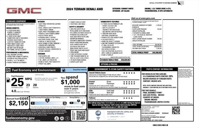 2024 GMC Terrain AWD Denali