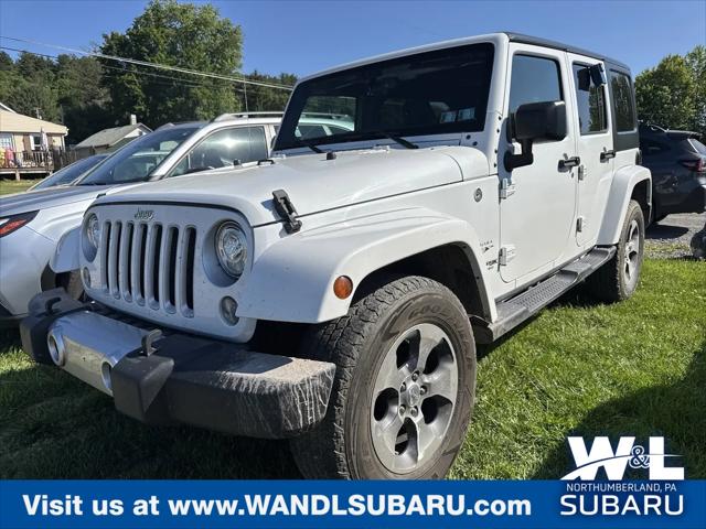 2018 Jeep Wrangler JK Unlimited Sahara 4x4 for sale in Northumberland, PA