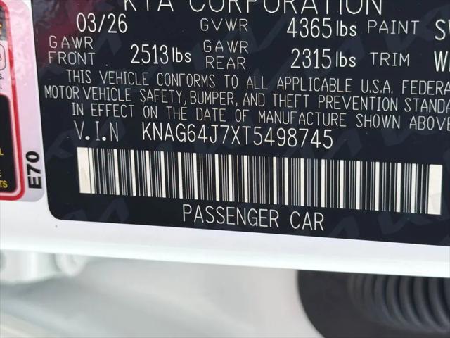 2026 Kia K5 GT-Line FWD