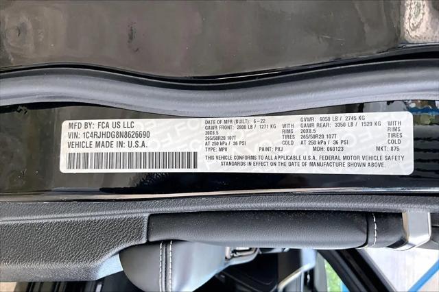2022 Jeep Grand Cherokee Overland 4x4