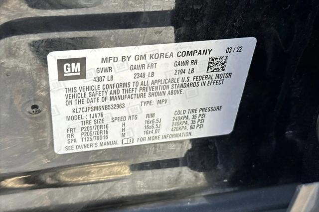 2022 Chevrolet Trax AWD LT