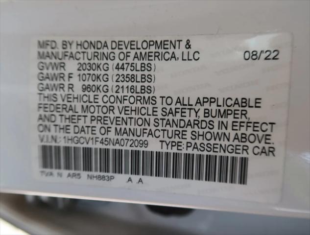2022 Honda Accord Sport Special Edition