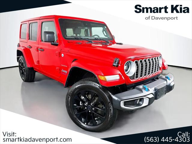 2024 Jeep Wrangler 4xe Sahara 4xe for sale in Davenport, IA