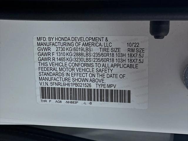 2023 Honda Odyssey EX-L
