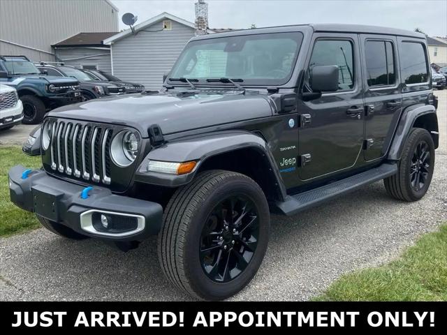 2022 Jeep Wrangler 4xe Unlimited Sahara 4x4 for sale in Noblesville, IN