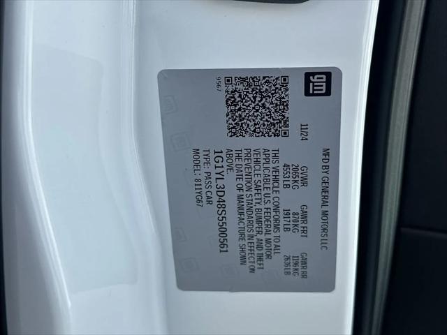 2025 Chevrolet Corvette E-Ray RWD Convertible 2LZ