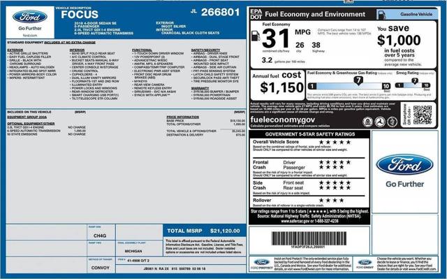 2018 Ford Focus SE