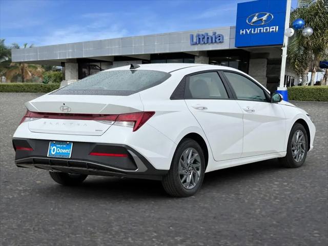 2026 Hyundai Elantra Hybrid Blue