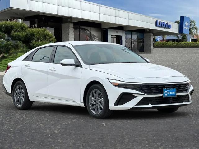 2026 Hyundai Elantra Hybrid Blue