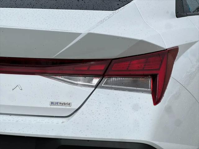 2026 Hyundai Elantra Hybrid Blue