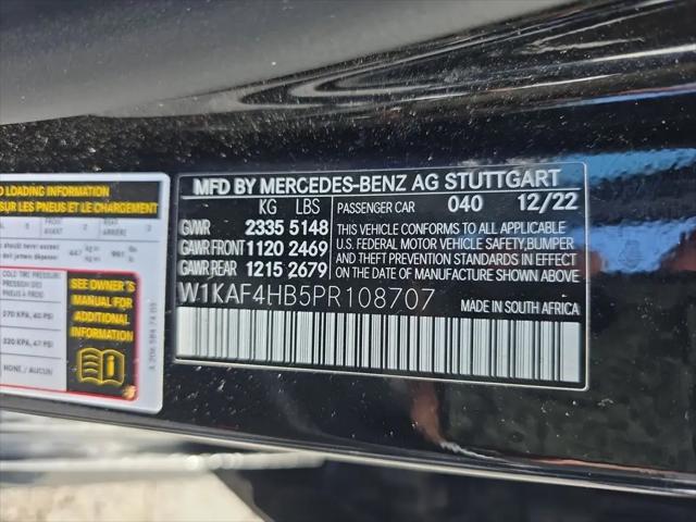 2023 Mercedes-Benz C-CLASS C 300 4MATIC Sedan