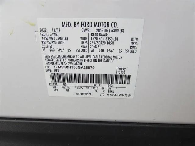 2018 Ford Explorer Platinum