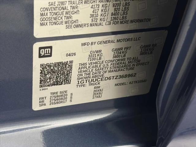 2026 GMC Sierra 1500 Crew Cab, Short Bed, Elevation, 4WD