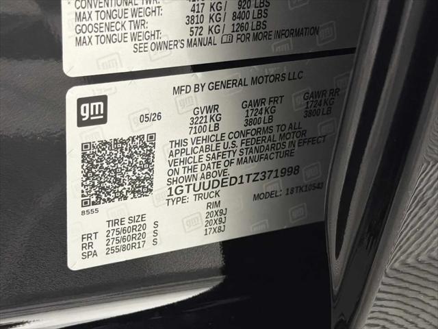 2026 GMC Sierra 1500 Crew Cab, Short Bed, SLT, 4WD