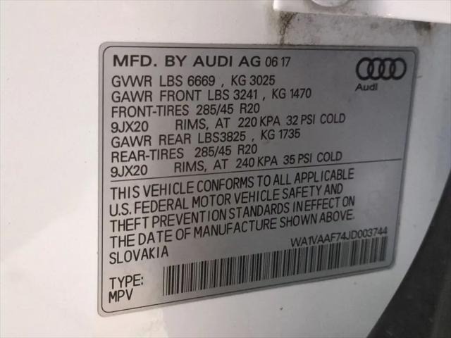 2018 Audi Q7 3.0T Premium