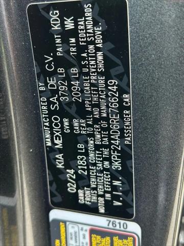 2024 Kia Forte LXS