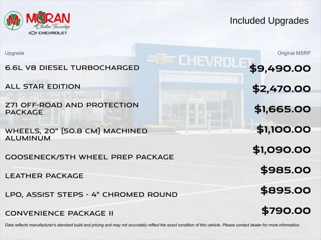 2024 Chevrolet Silverado 2500HD 4WD Crew Cab Standard Bed LT