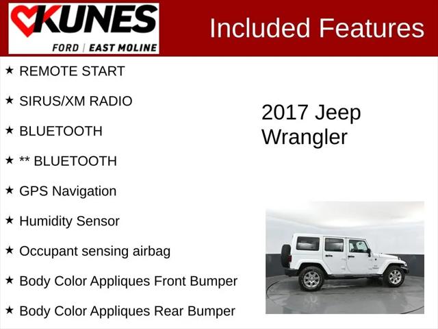 2017 Jeep Wrangler Unlimited Sahara