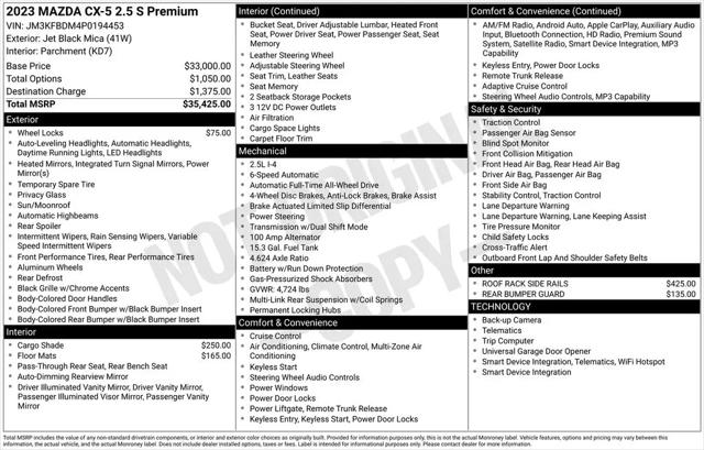 2023 Mazda CX-5 2.5 S Premium