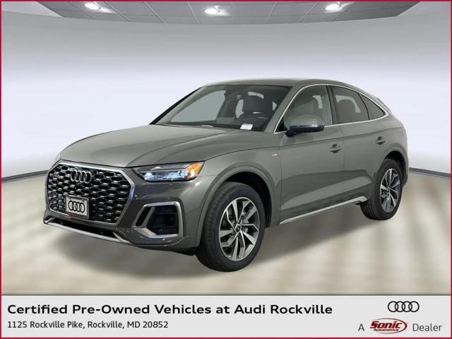 2023 Audi Q5 Sportback Premium Plus 45 TFSI S line quattro S tronic for sale in Rockville, MD