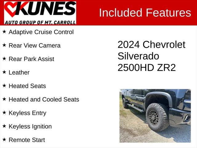 2024 Chevrolet Silverado 2500HD 4WD Crew Cab Standard Bed ZR2