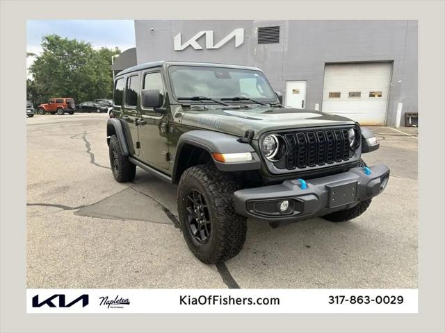 2024 Jeep Wrangler 4xe Willys 4xe for sale in Fisher, IN