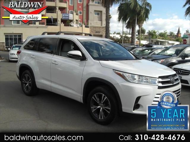 2017 Toyota Highlander LE for sale in Escondido, CA