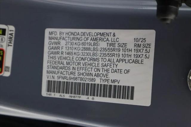 2026 Honda Odyssey Elite