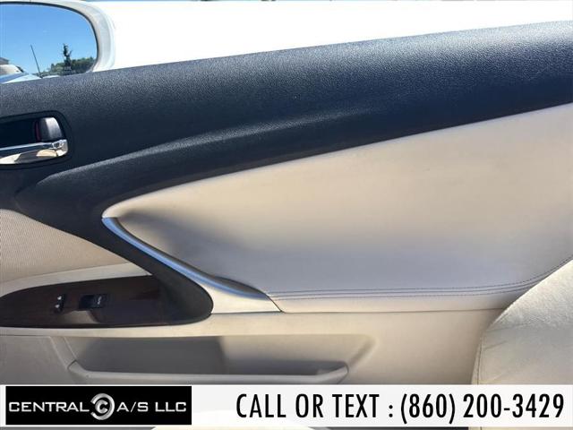 2011 Lexus IS 350C 2dr Conv