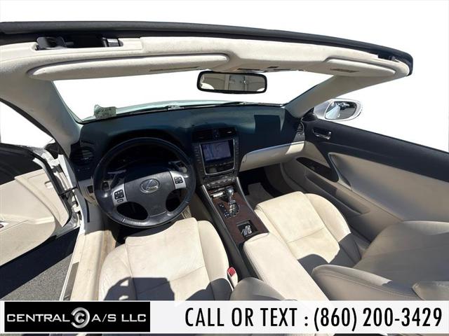 2011 Lexus IS 350C 2dr Conv