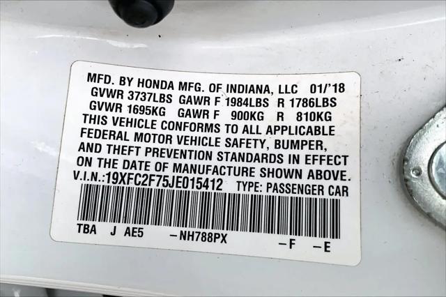 2018 Honda Civic EX
