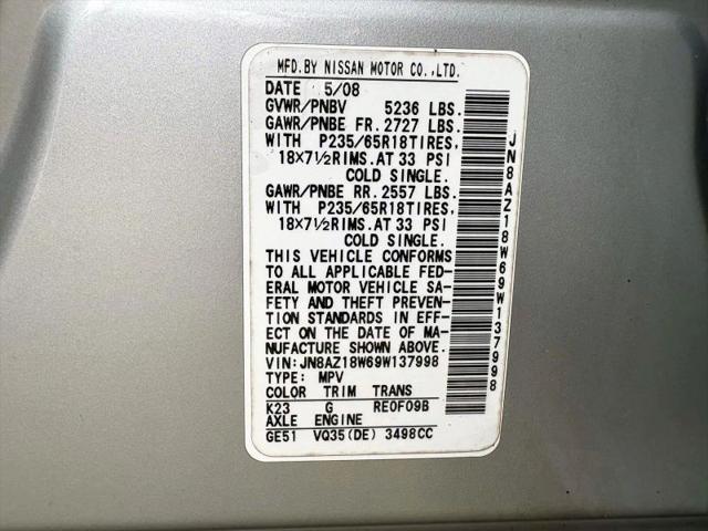 2009 Nissan Murano S