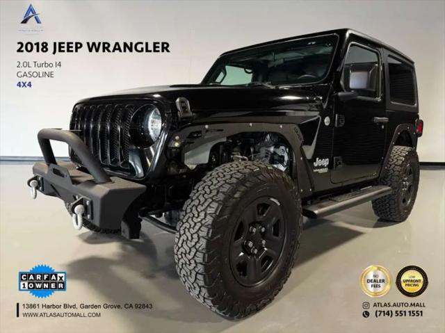 2018 Jeep Wrangler Sport 4x4 for sale in Garden Grove, CA