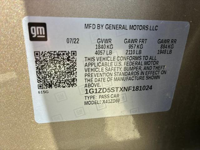 2022 Chevrolet Malibu FWD LT