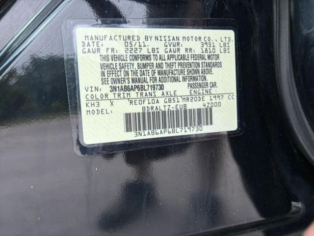 2011 Nissan Sentra 2.0SR