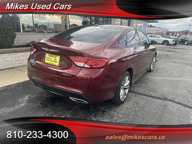 2016 Chrysler 200 S