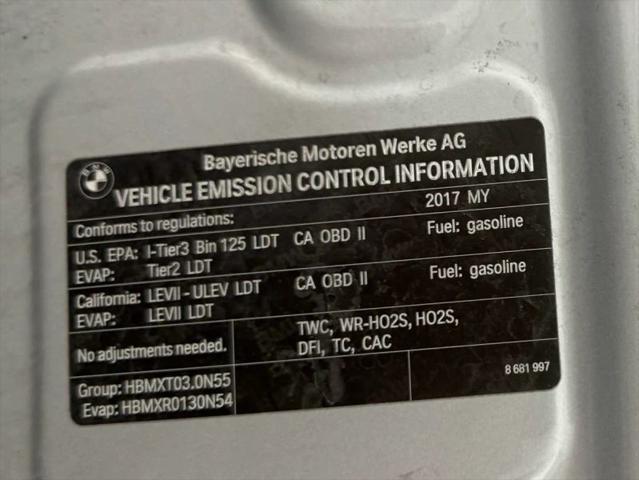 2017 BMW X3 xDrive35i