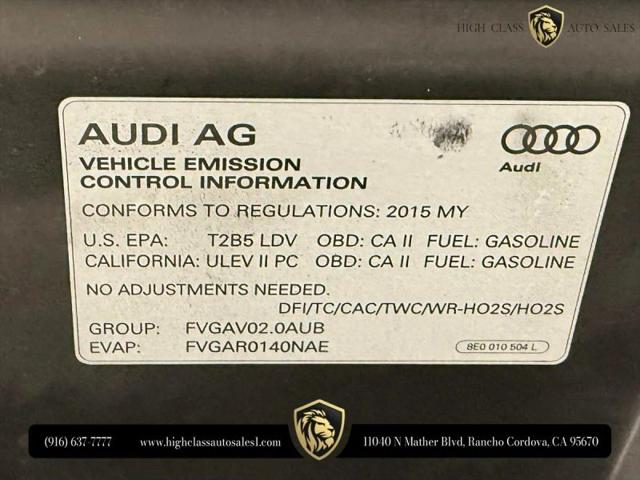 2015 Audi A6 2.0T Premium
