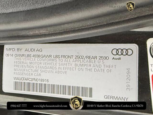 2015 Audi A6 2.0T Premium