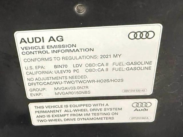 2021 Audi A8 L 55 TFSI quattro Tiptronic