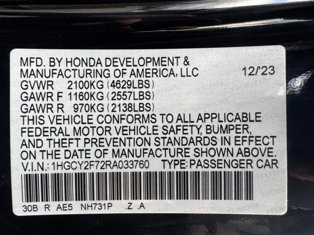2024 Honda Accord Hybrid Sport-L