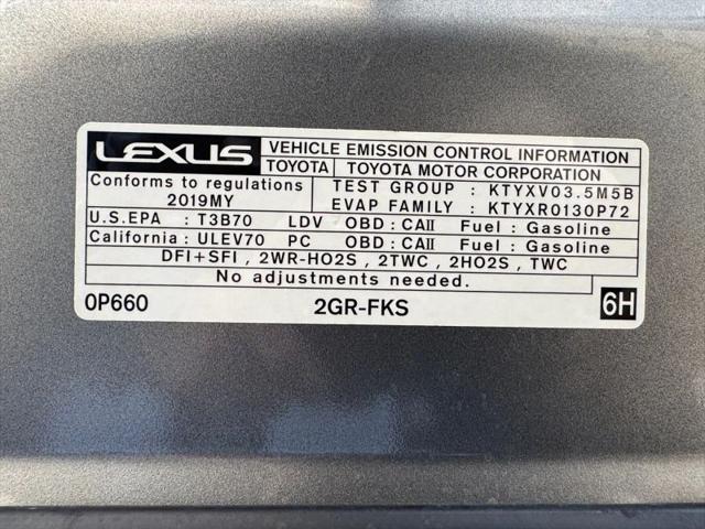 2019 Lexus ES 350 F SPORT