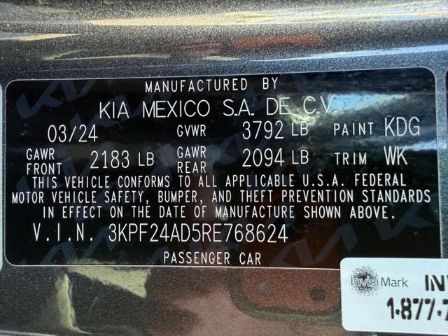 2024 Kia Forte LXS