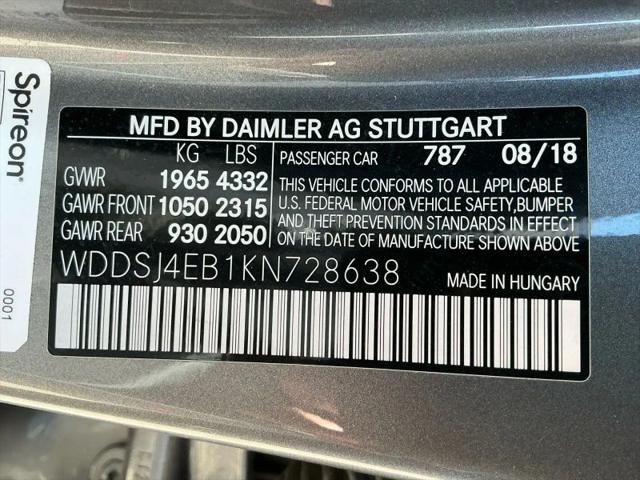 2019 Mercedes-Benz CLA 250